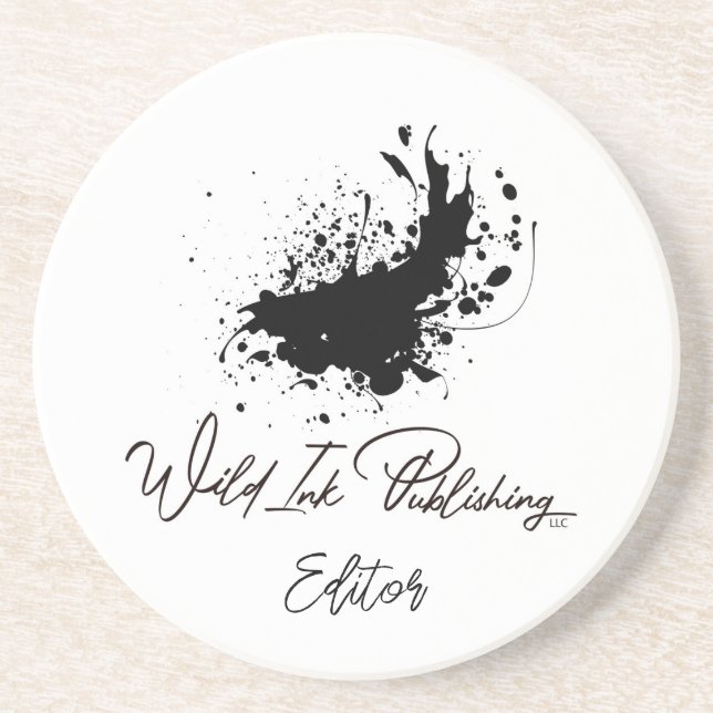 Wild Ink Publishing Editor  Coaster (Front)