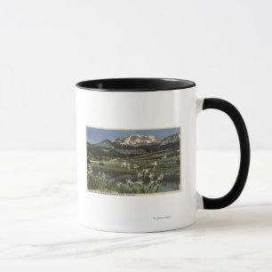 Wild Iris Growing Near Mt. Mammoth Mug