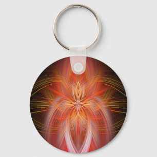 Wild Iris Key Ring