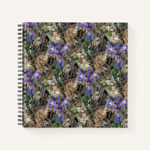 Wild Irises in the woods... Notebook