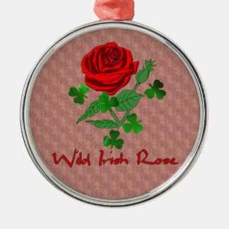 Wild Irish Rose Metal Tree Decoration