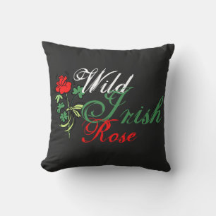 Wild Irish Rose T-Shirt Cushion