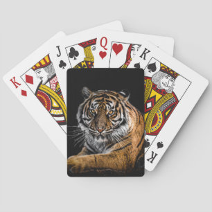 Wild Jungle Animal Tiger Playing Cards