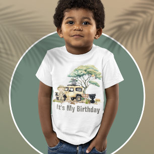 Wild jungle Birthday Shirt