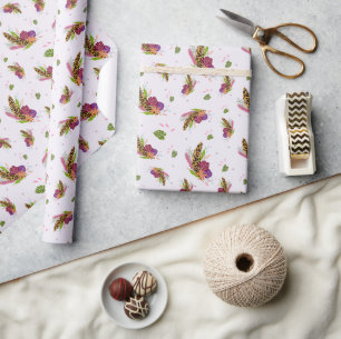 Wild Jungle Bloom Wrapping Paper