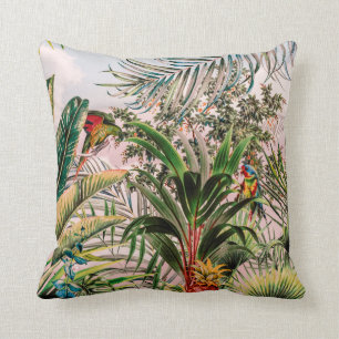 Wild jungle paradise cushion