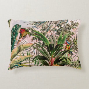 Wild jungle paradise decorative cushion