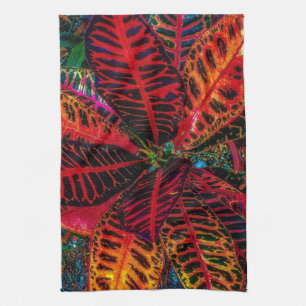 Wild Leaves Tea Towel