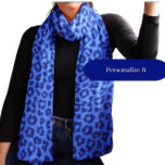 Wild Leopard-Blue- Scarf<br><div class="desc">Introducing our Trendy Blue Leopard Print Chiffon Scarf – where elegance meets wild style. Elevate your accessory collection with this lightweight scarf featuring a vibrant leopard print in blue. Make it uniquely yours by adding personalisation – a perfect touch for a thoughtful and stylish gift. Whether draped casually or worn...</div>