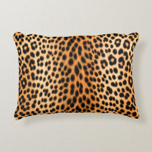 Wild Leopard Energy – Bold Animal Print Fashion Decorative Cushion