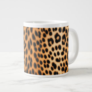 Wild Leopard Energy – Bold Animal Print Fashion Large Coffee Mug