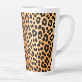 Wild Leopard Energy – Bold Animal Print Fashion Latte Mug