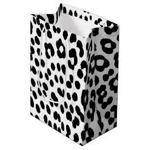 Wild Leopard Energy – Bold Animal Print Fashion Medium Gift Bag