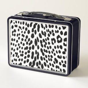 Wild Leopard Energy – Bold Animal Print Fashion Metal Lunch Box