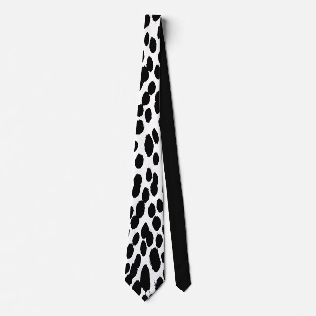 Wild Leopard Energy – Bold Animal Print Fashion Tie (Front)
