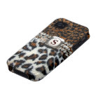 Wild Leopard Fur iPhone 4 Case