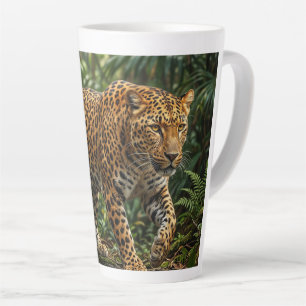 Wild Leopard Mug - Majestic Jungle Cat Wildlife Ce