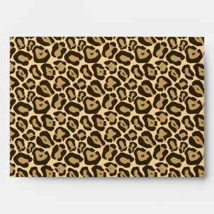 Wild Leopard Pattern Envelope