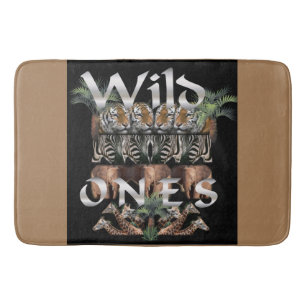 Wild Life Lovers Bath Mat