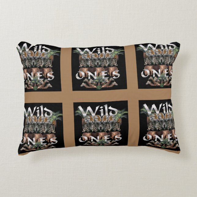 Wild Life Lovers  Decorative Cushion (Front)