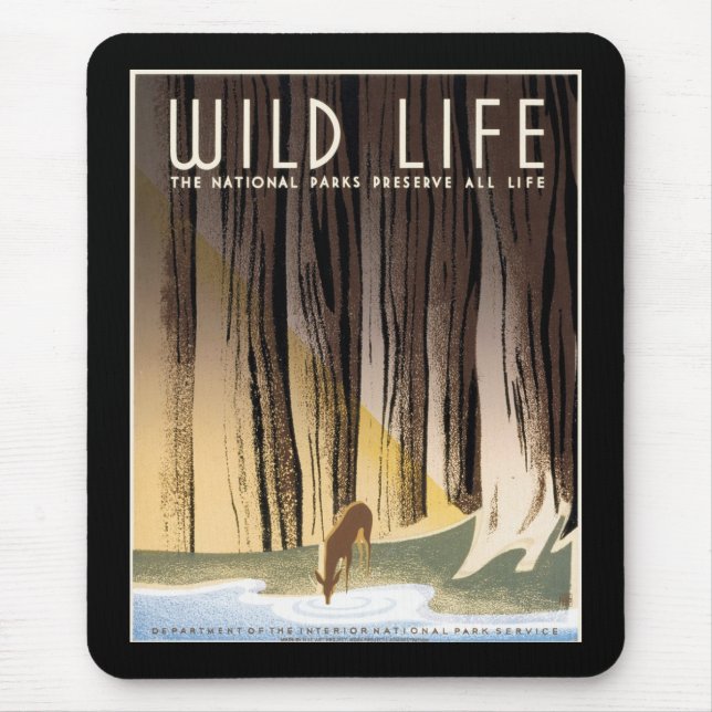 Wild Life Mouse Mat (Front)
