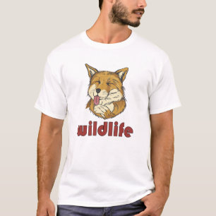 Wild Life Red Fox - Sweet Cute Fox T-Shirt