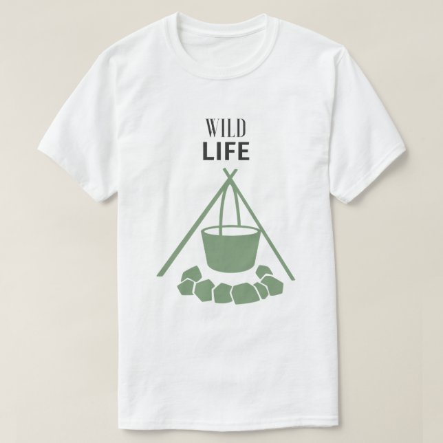 Wild  Life T-Shirt (Design Front)