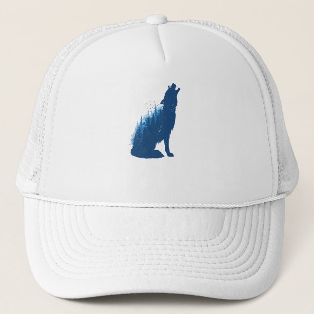 Wild Life Trucker Hat (Front)