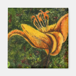 "Wild Lily" Floral Magnet