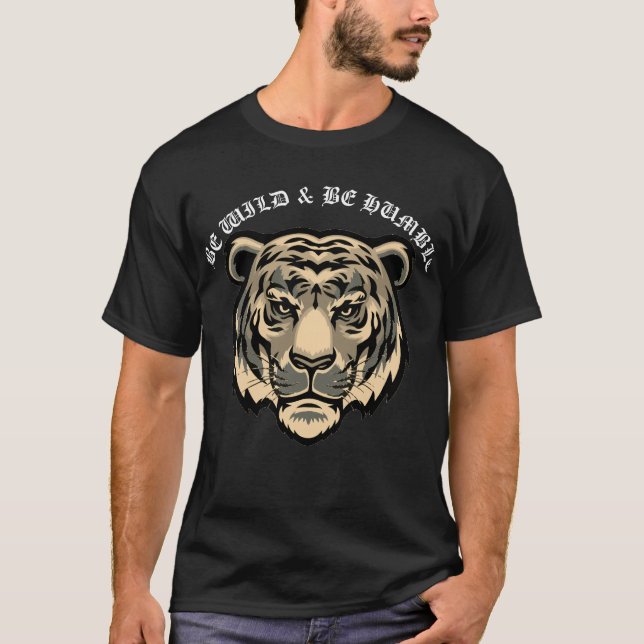 Wild Lion Men’s & Women’s T-Shirt (Front)