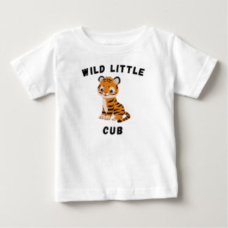 Wild Little Cub Baby T-Shirt