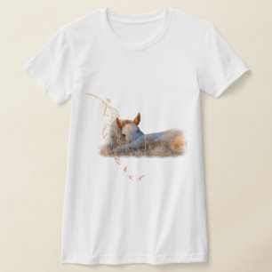 Wild Little Mustang Filly T-shirt
