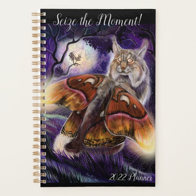 Wild Luminessense Notebook Planner (Front)