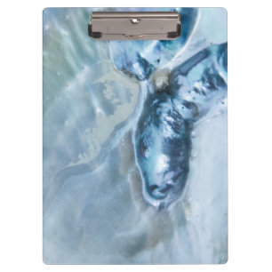 Wild Malaysian Mother of Pearl Clipboard