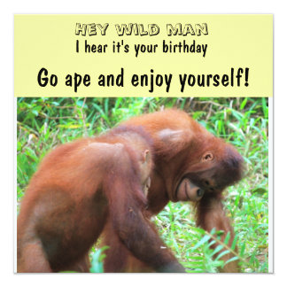 Go Ape Cards, Photo Card Templates, Invitations & More