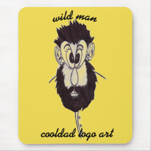 wild man mouse mat