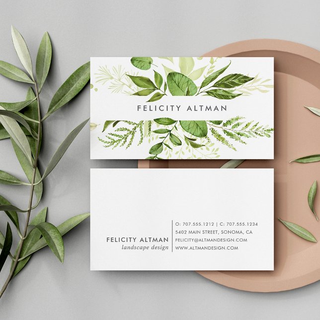 Wild Meadow | Botanical Business Card (Creator Uploaded)