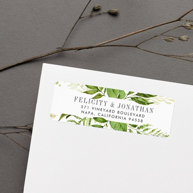 Wild Meadow | Botanical Return Address (Creator Uploaded)