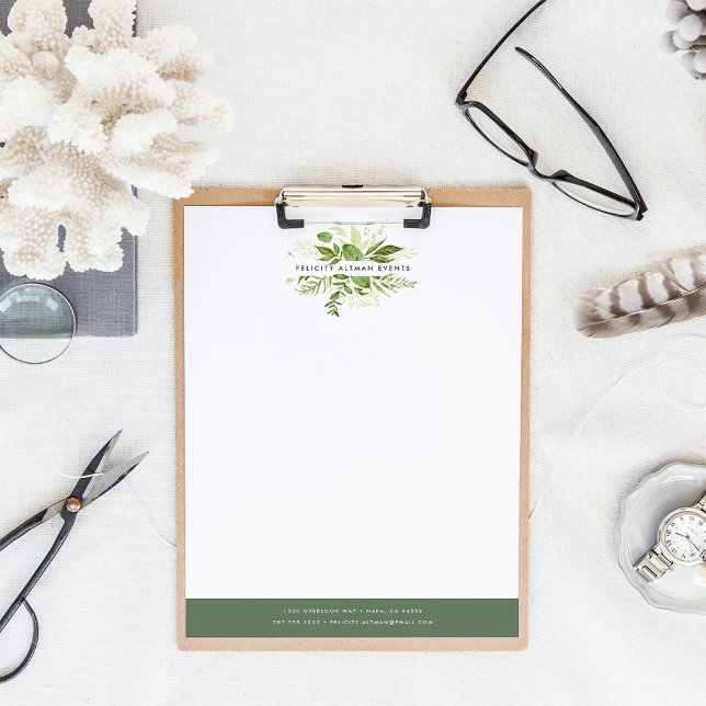 Wild Meadow Logo Customized Letterhead (Creator Uploaded)