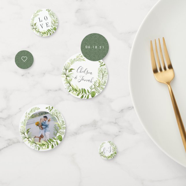 Wild Meadow Personalised Wedding Confetti (Group)