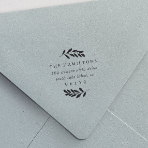 Wild Meadow Return Address Self-inking Stamp
