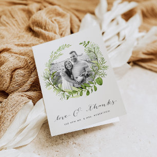 Wild Meadow   Wedding Photo Thank You