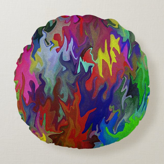 Wild Moments...... Round Cushion (Front)