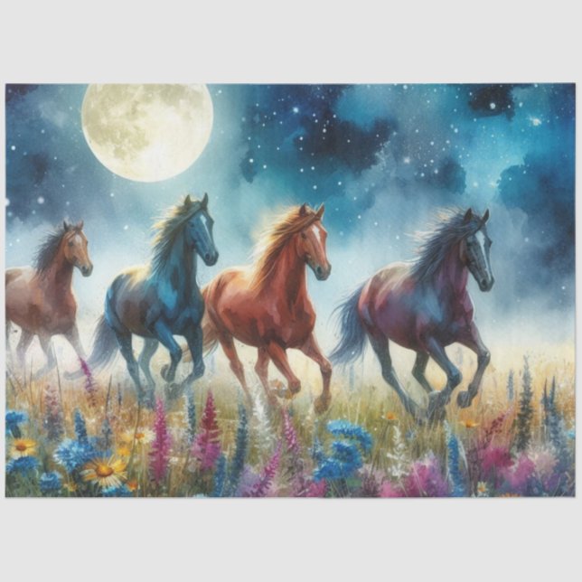 Wild Moon Tissue Paper (Front)