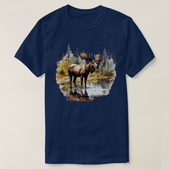 Wild Moose TShirt 5 (Design Front)