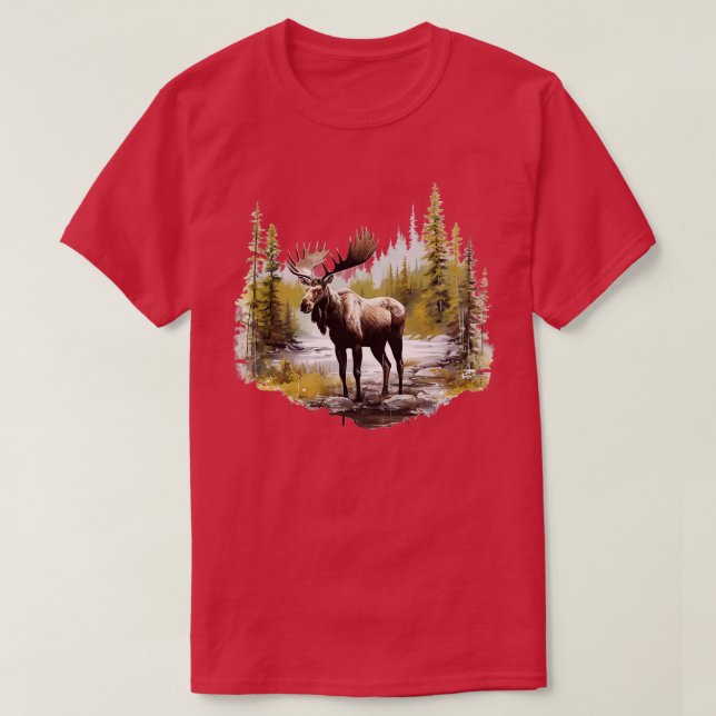 Wild Moose TShirt 8 (Design Front)