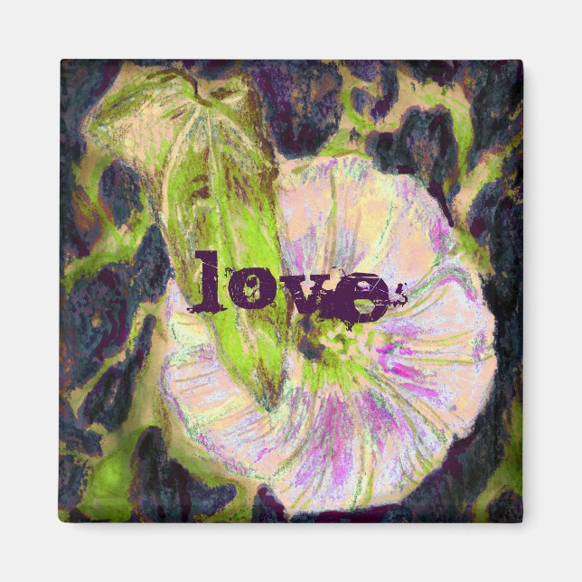 Wild Morning Glory by Alexandra Cook Magnet (Front)