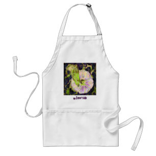 Wild Morning Glory by Alexandra Cook Standard Apron
