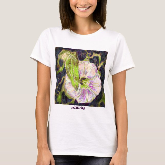 Wild Morning Glory by Alexandra Cook T-Shirt (Front)