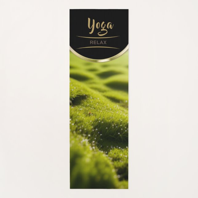 Wild Moss Grass - Yoga Mat (Front)